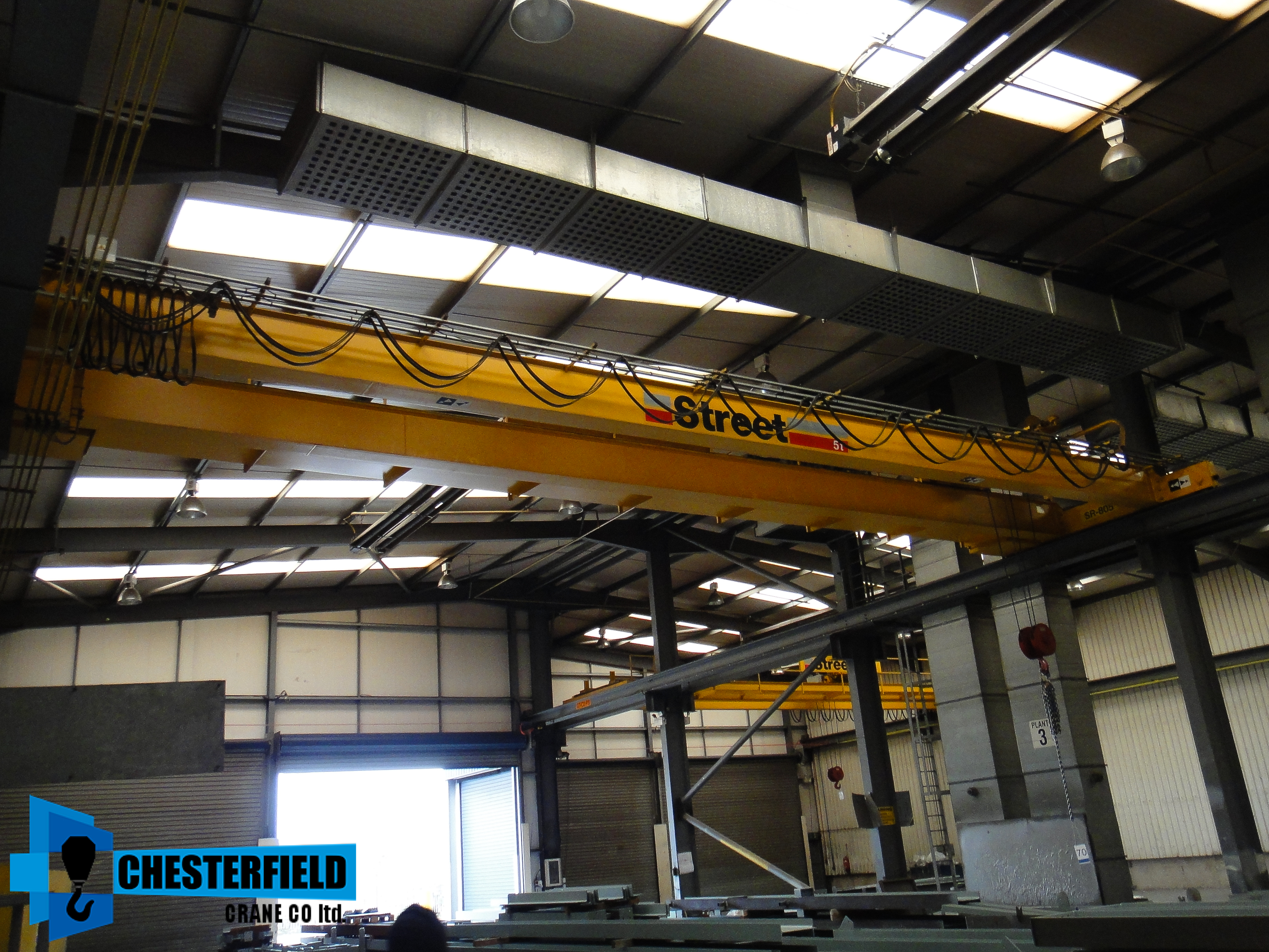 bridge crane beam specifications